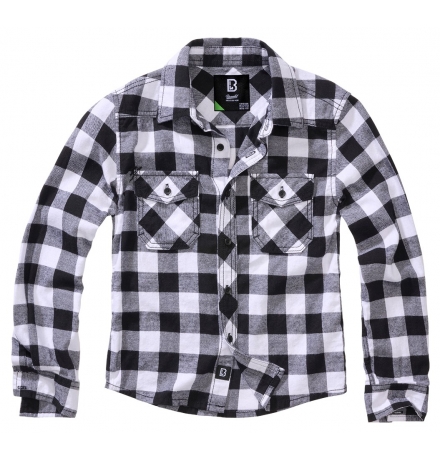 Kids Check Shirt Long Sleeve