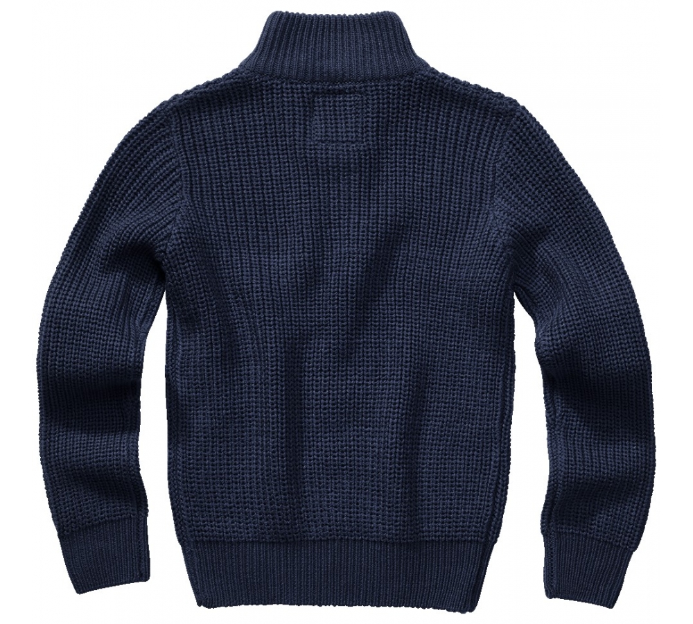 Kids Marine Pullover Troyer navy