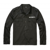 Security US Shirt Long Sleeve black