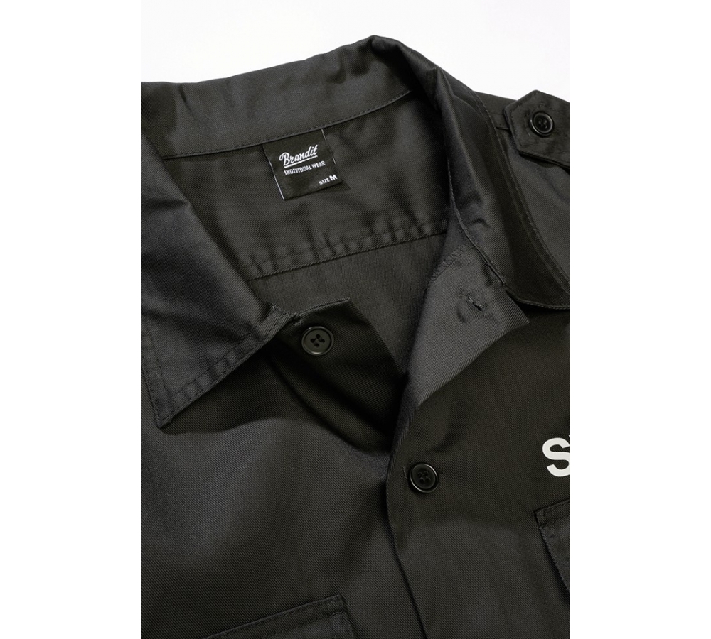 Security US Shirt Long Sleeve black