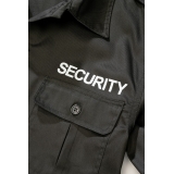 Security US Shirt Long Sleeve black