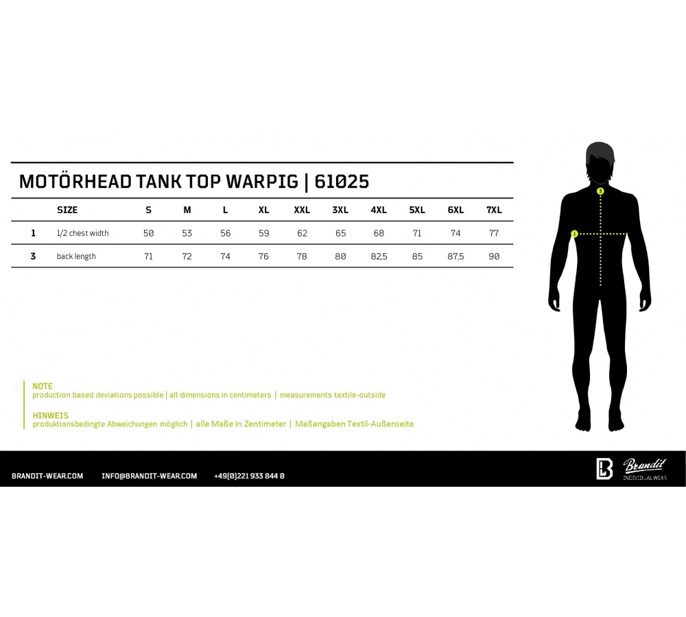 Motцrhead Tank Top Warpig