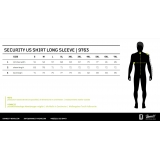 Security US Shirt Long Sleeve black