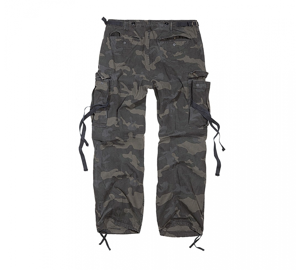 M65 Vintage Pantolon koyu kamuflaj