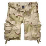 Short Vintage désert trois couleurs