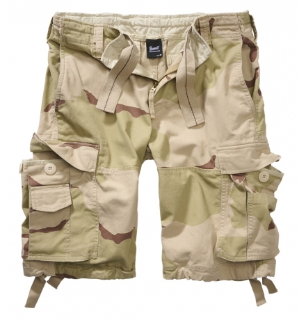 Short Vintage désert trois couleurs