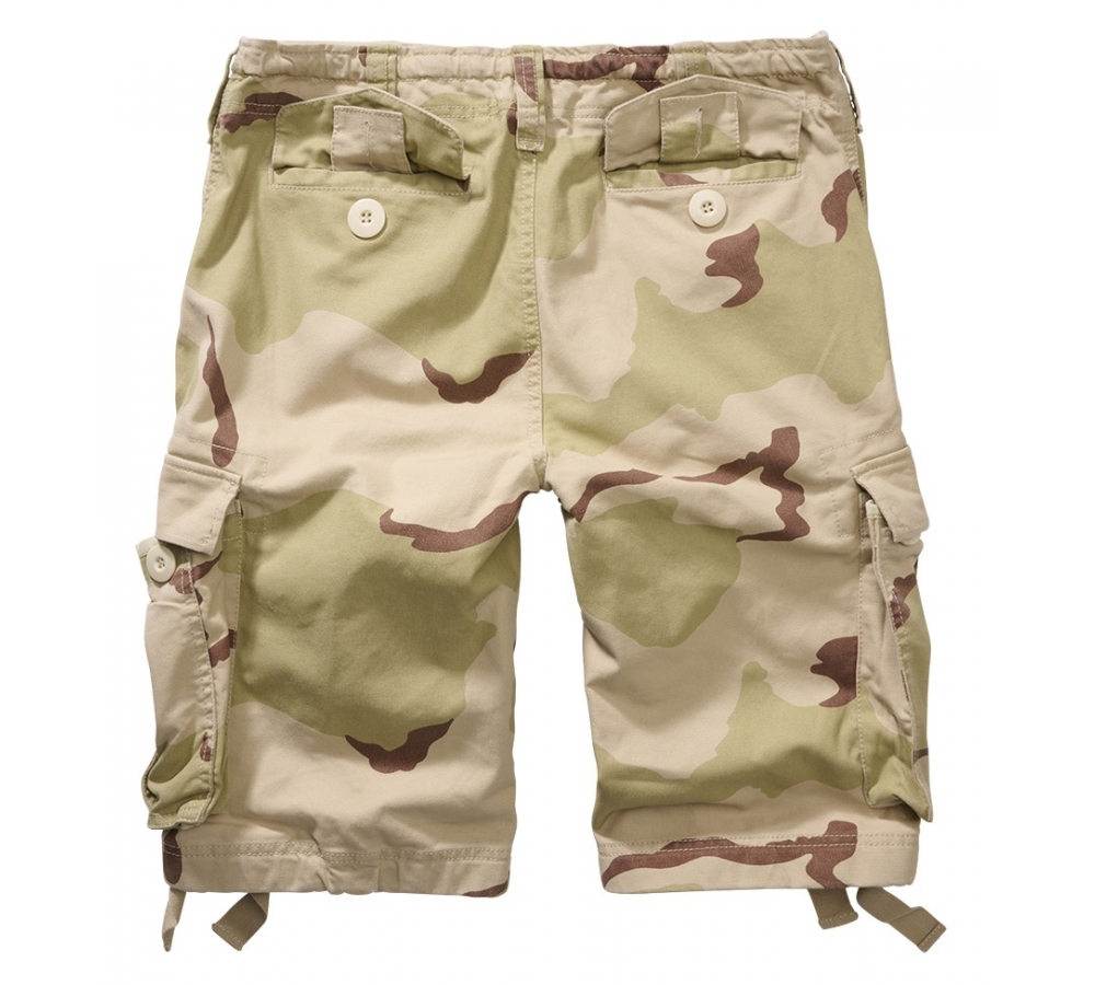 Short Vintage désert trois couleurs