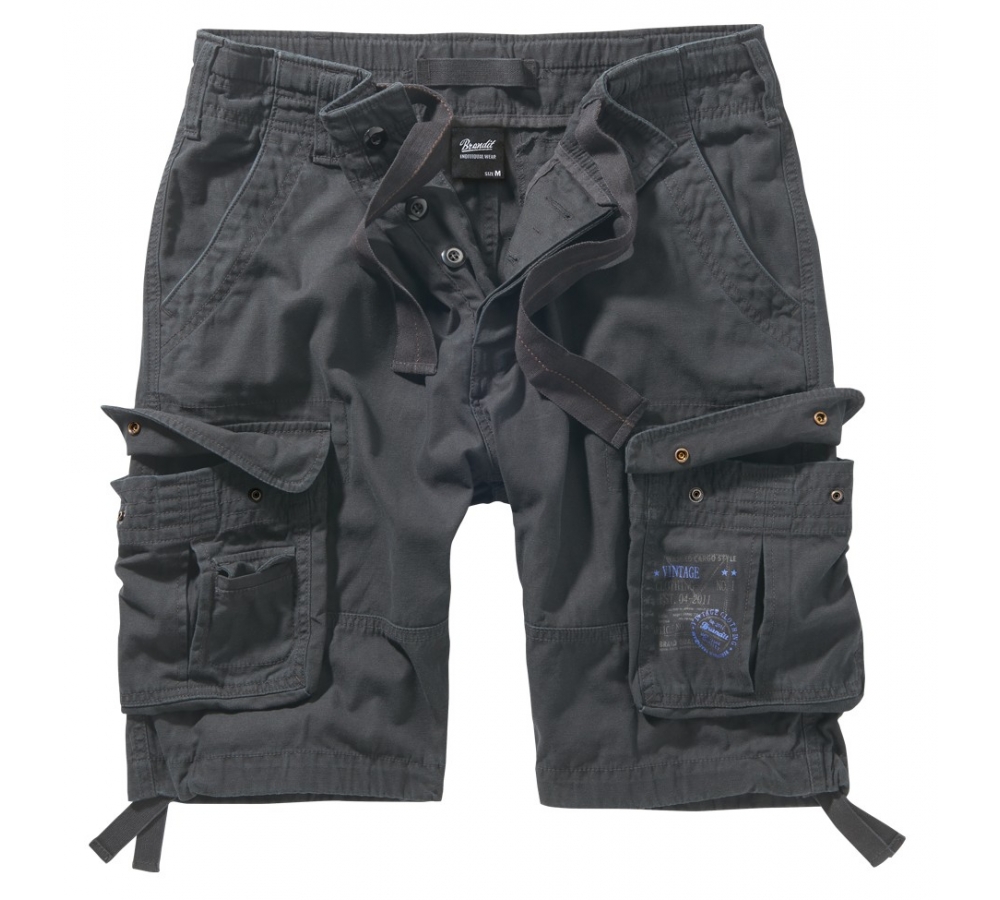 Short Vintage Pure anthracite