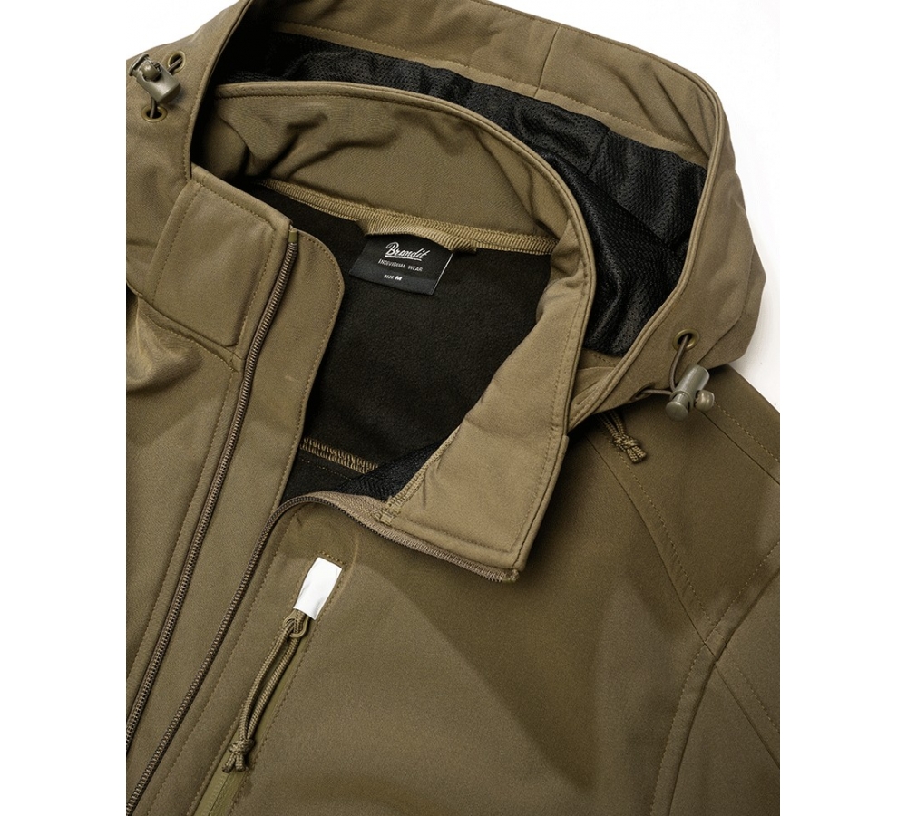 Softshelljacket Hurricane olive