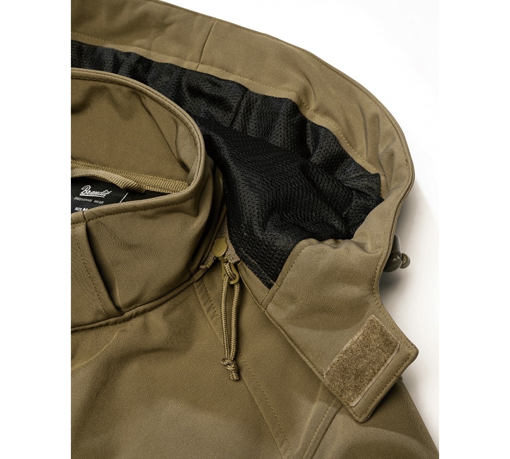 Softshelljacket Hurricane olive