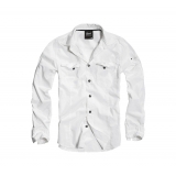 Slim Fit Shirt Long Sleeve white