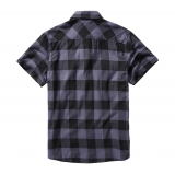 Check Shirt Short Sleeve black/grey