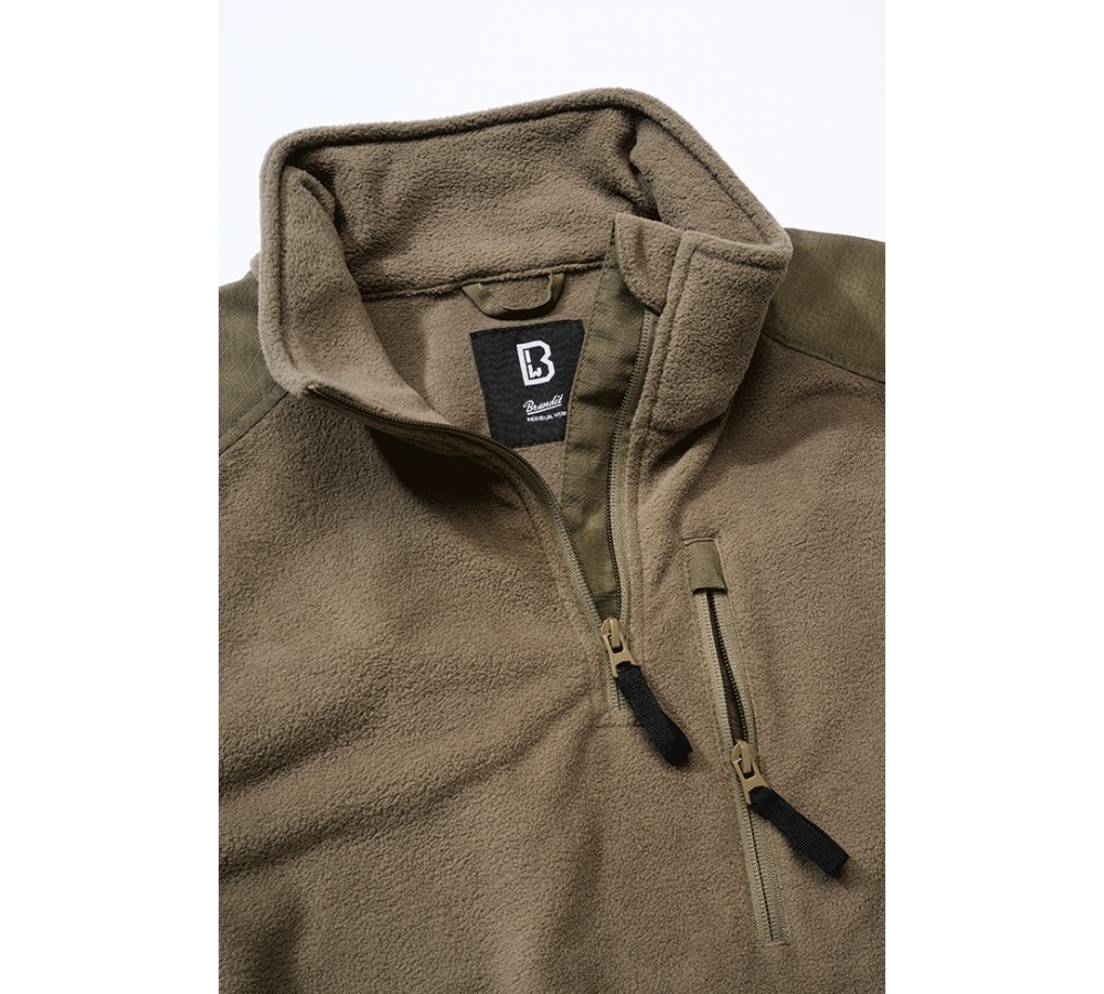 Fleece Troyer Ripstop olive