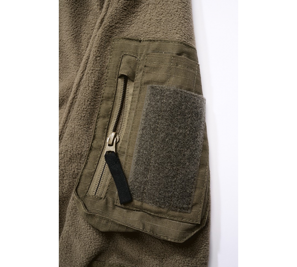 Fleece Troyer Ripstop olive