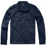 US Shirt Long Sleeve navy