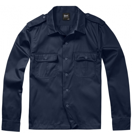 US Shirt Long Sleeve navy