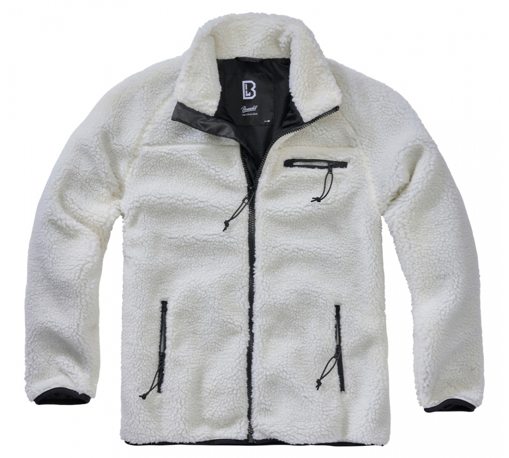 Veste Teddyfleece blanc