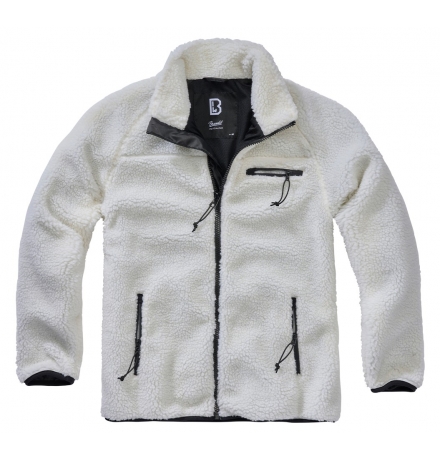 Veste Teddyfleece blanc