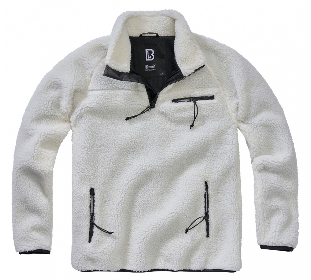 Jersey Teddyfleece Troyer blanco