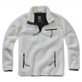 Jersey Teddyfleece Troyer blanco