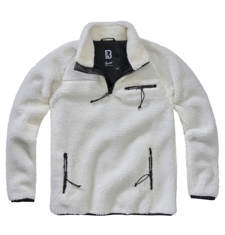 Jersey Teddyfleece Troyer blanco
