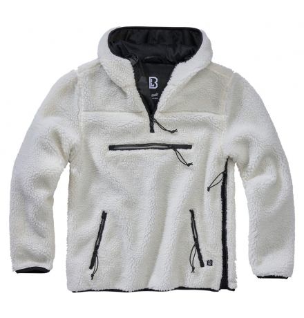 Pull Ouvrier Teddyfleece blanc