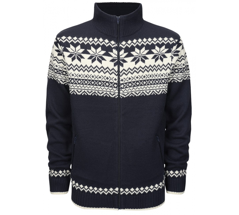Norwegian Cardigan navy