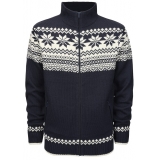 Norwegian Cardigan navy