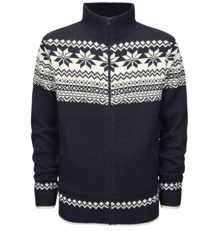 Norwegian Cardigan navy