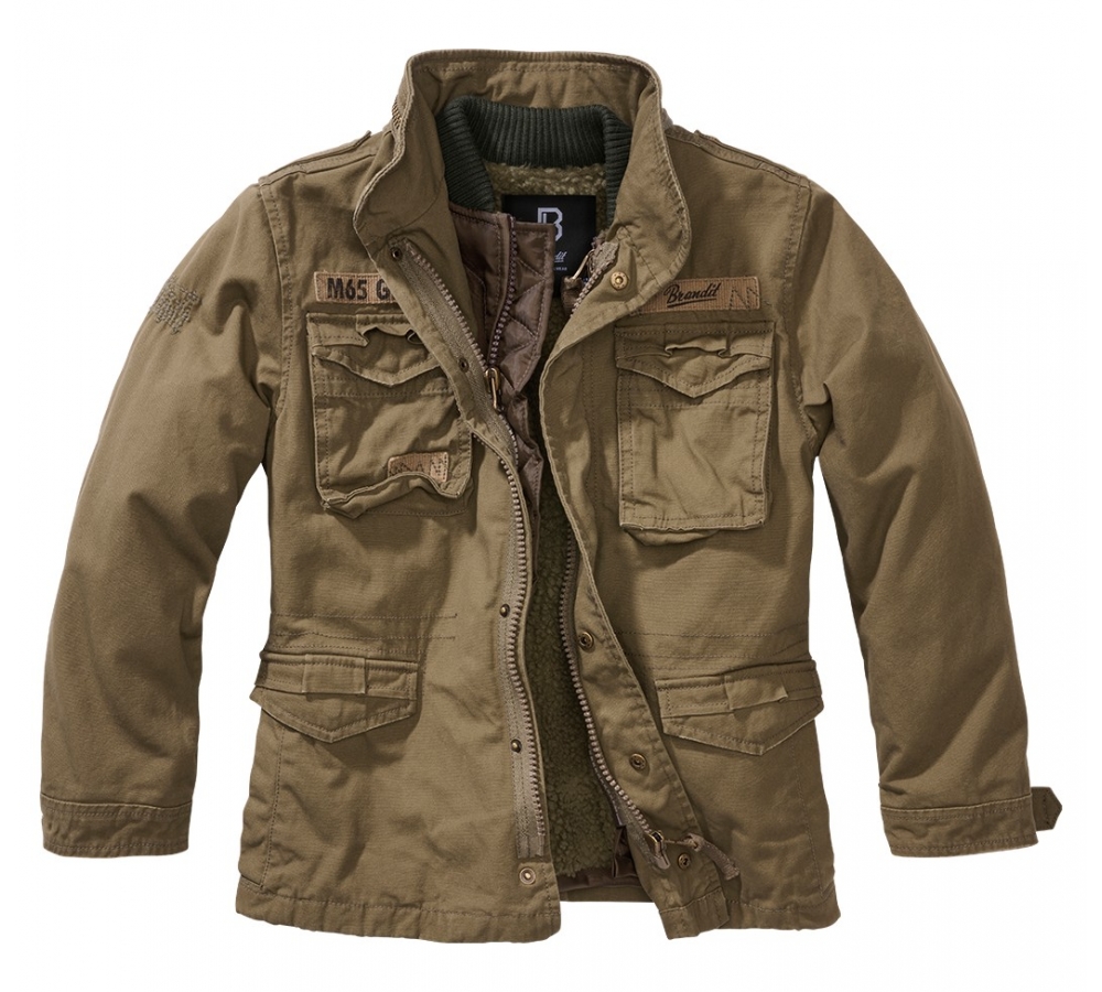 Veste enfant Brandit Kids M65 Giant, olive