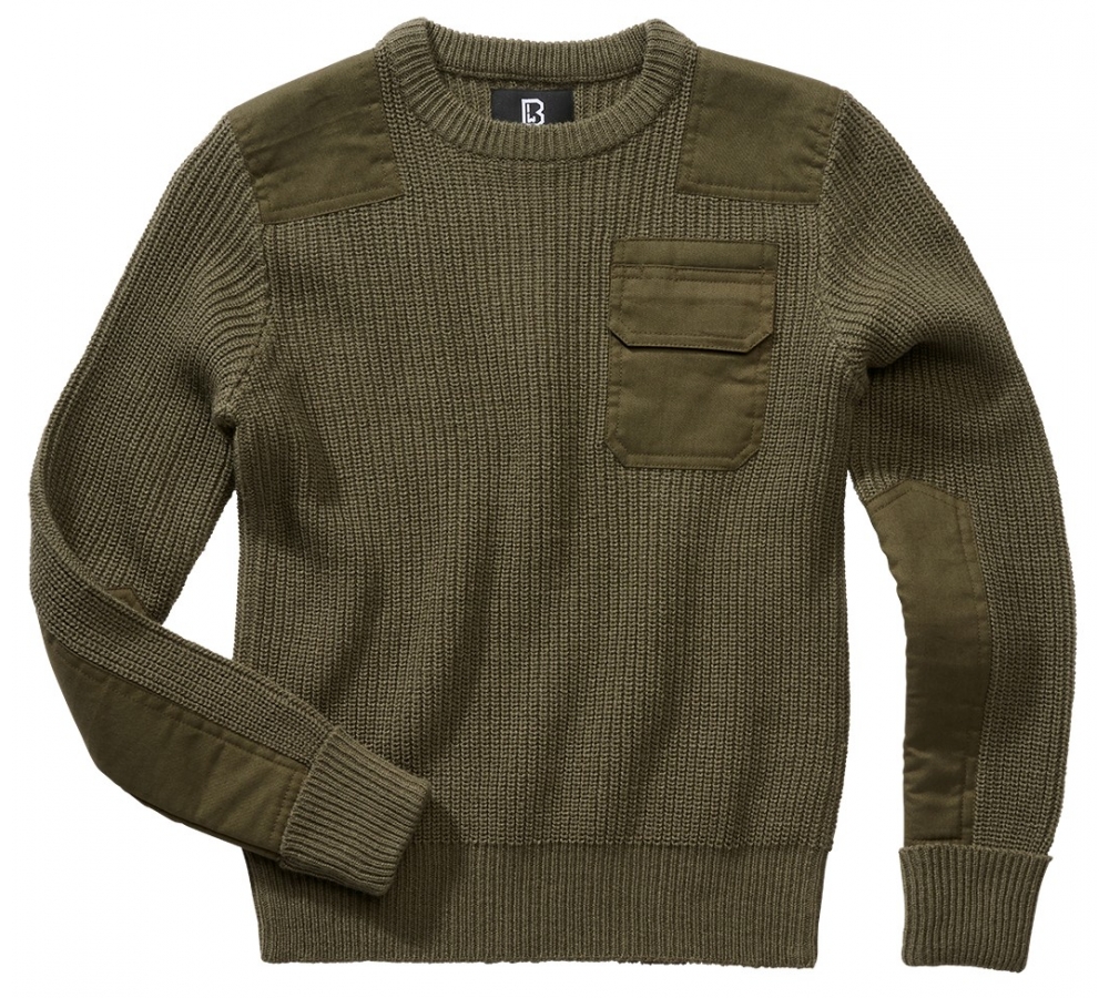 Kids BW Pullover olive