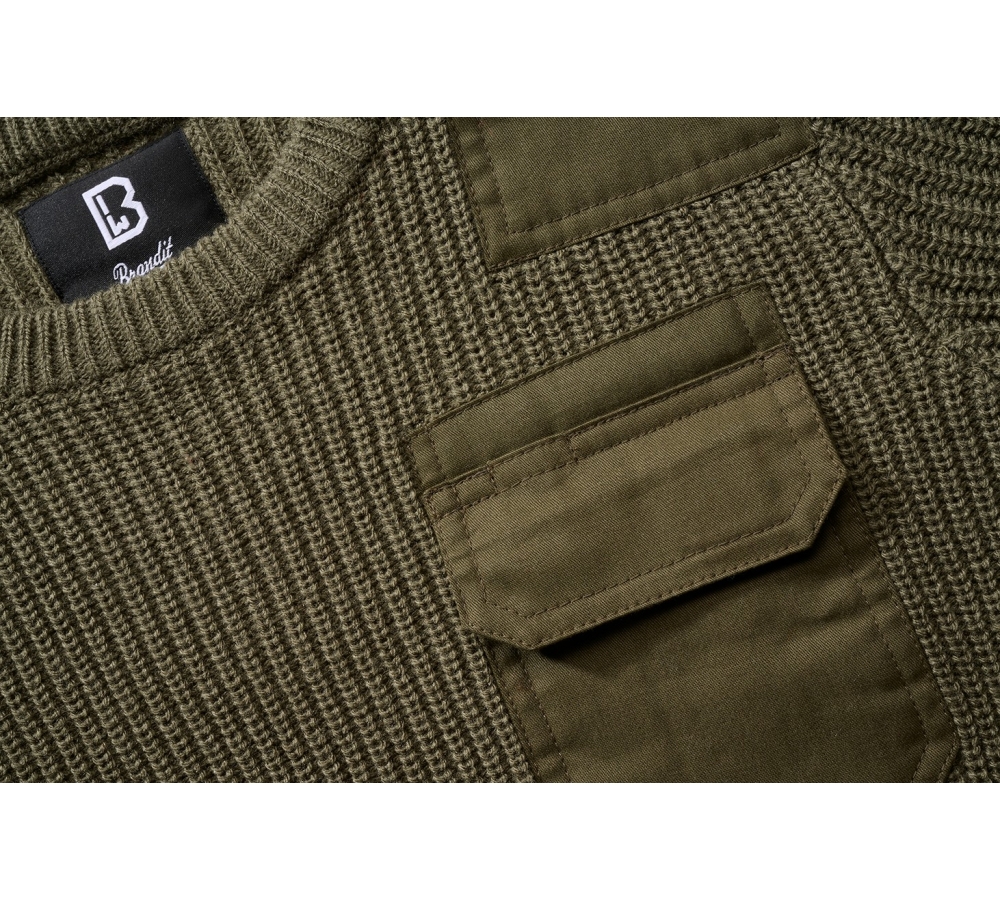 Kids BW Pullover olive