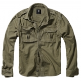 Vintage Shirt Long Sleeve olive