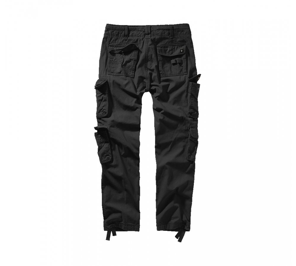 Pure Slim Fit Pants czarne