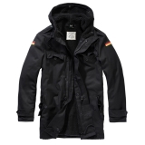 BW Parka Flag schwarz