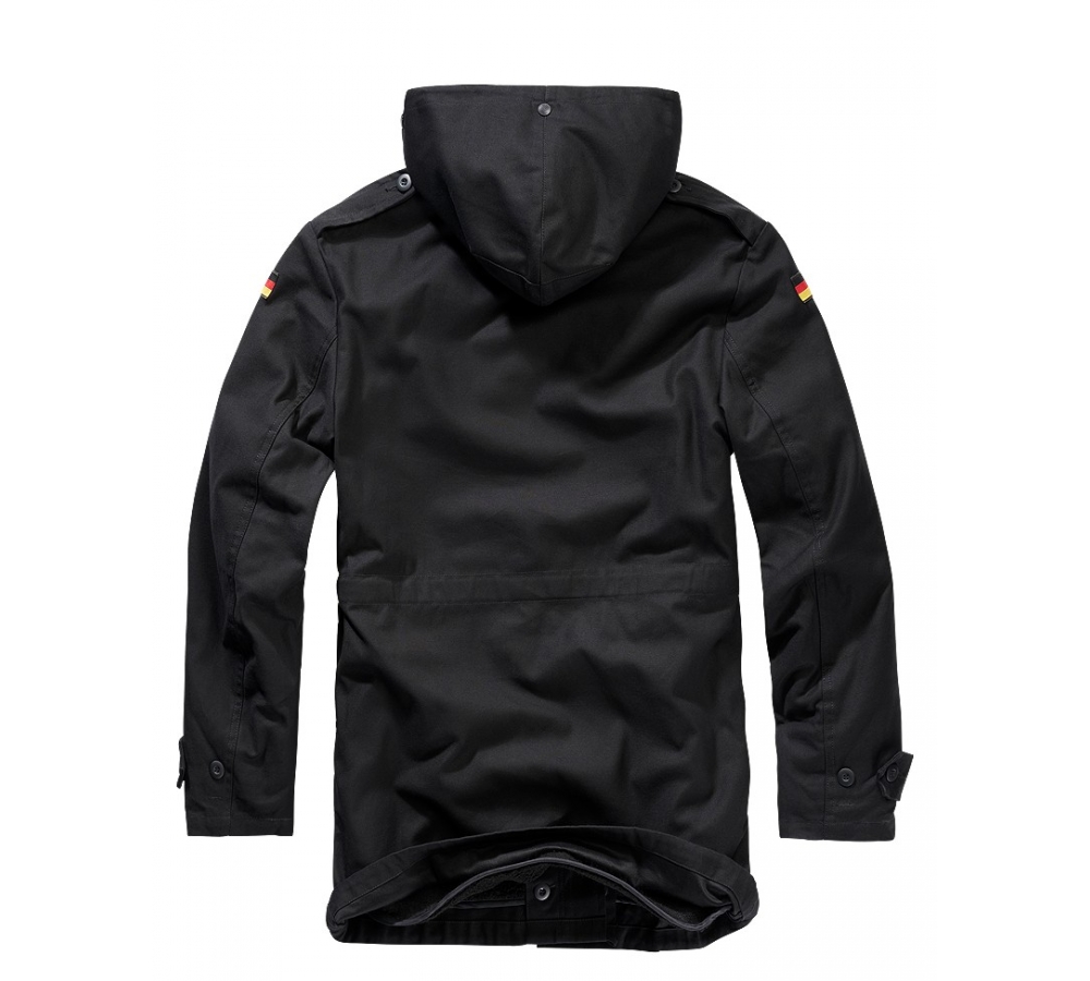BW Parka Flag schwarz