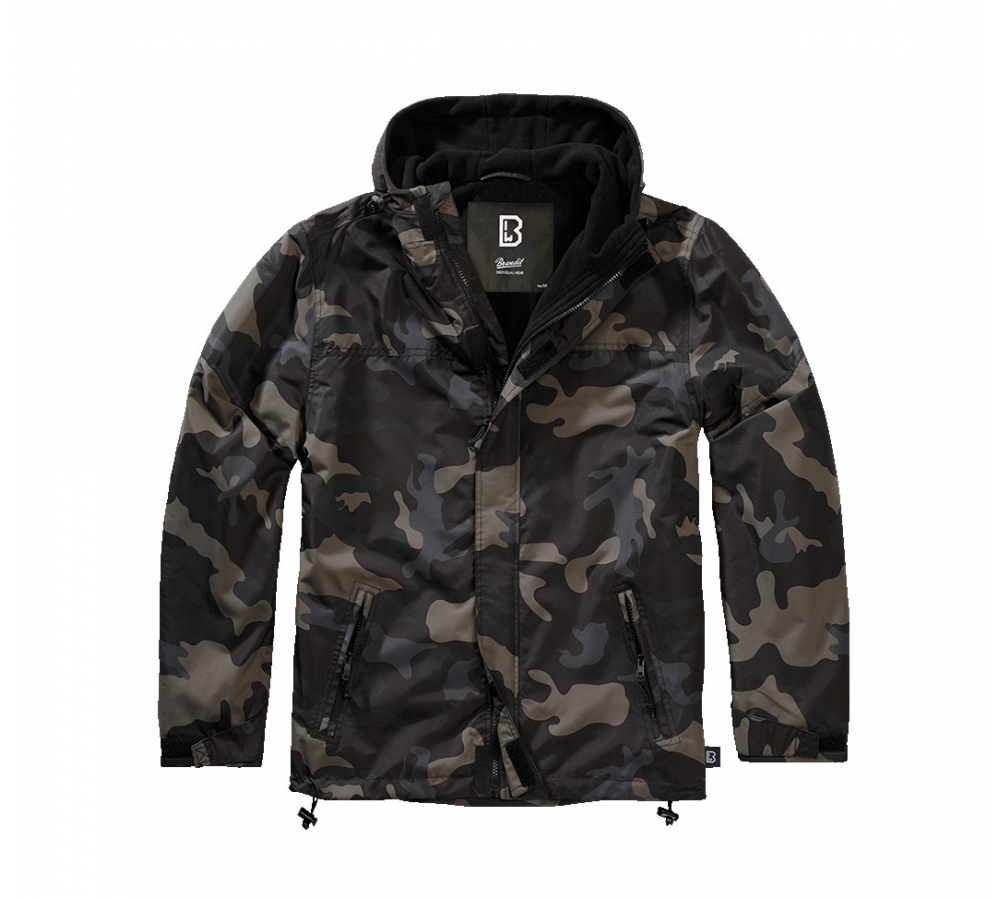 Frontzip Windbreaker darkcamo