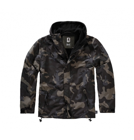 Frontzip Windbreaker darkcamo