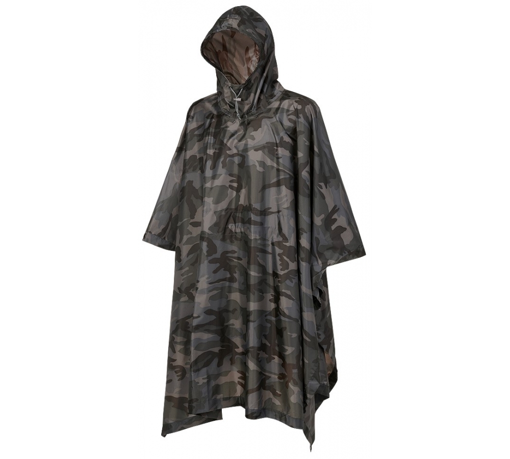 Ripstop Poncho darkcamo