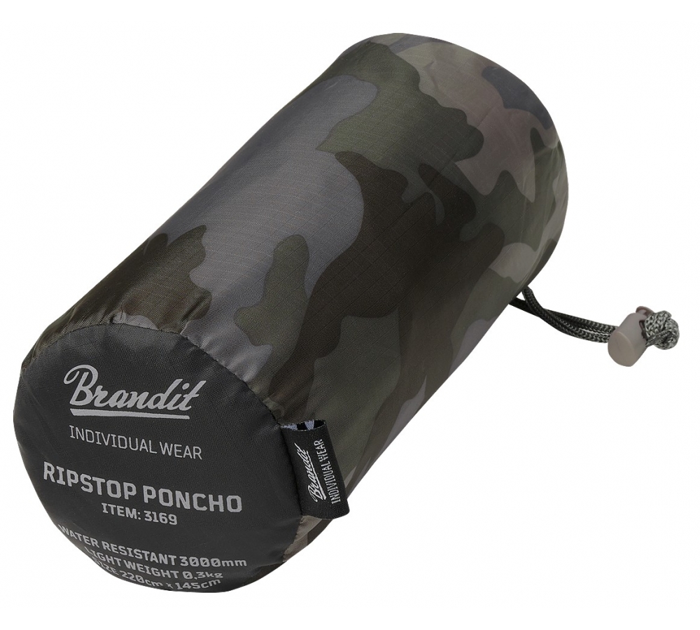 Ripstop Poncho darkcamo