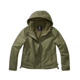 Women Frontzip Windbreaker olive