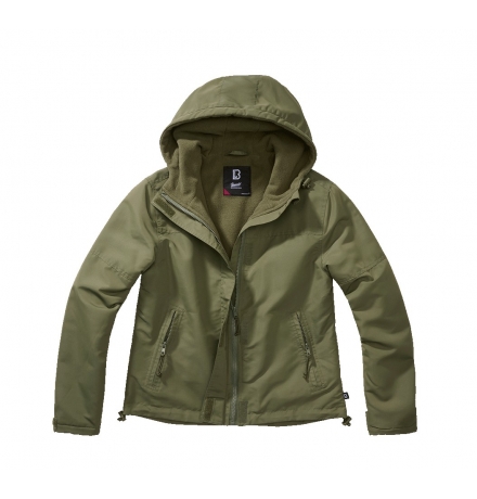 Women Frontzip Windbreaker olive