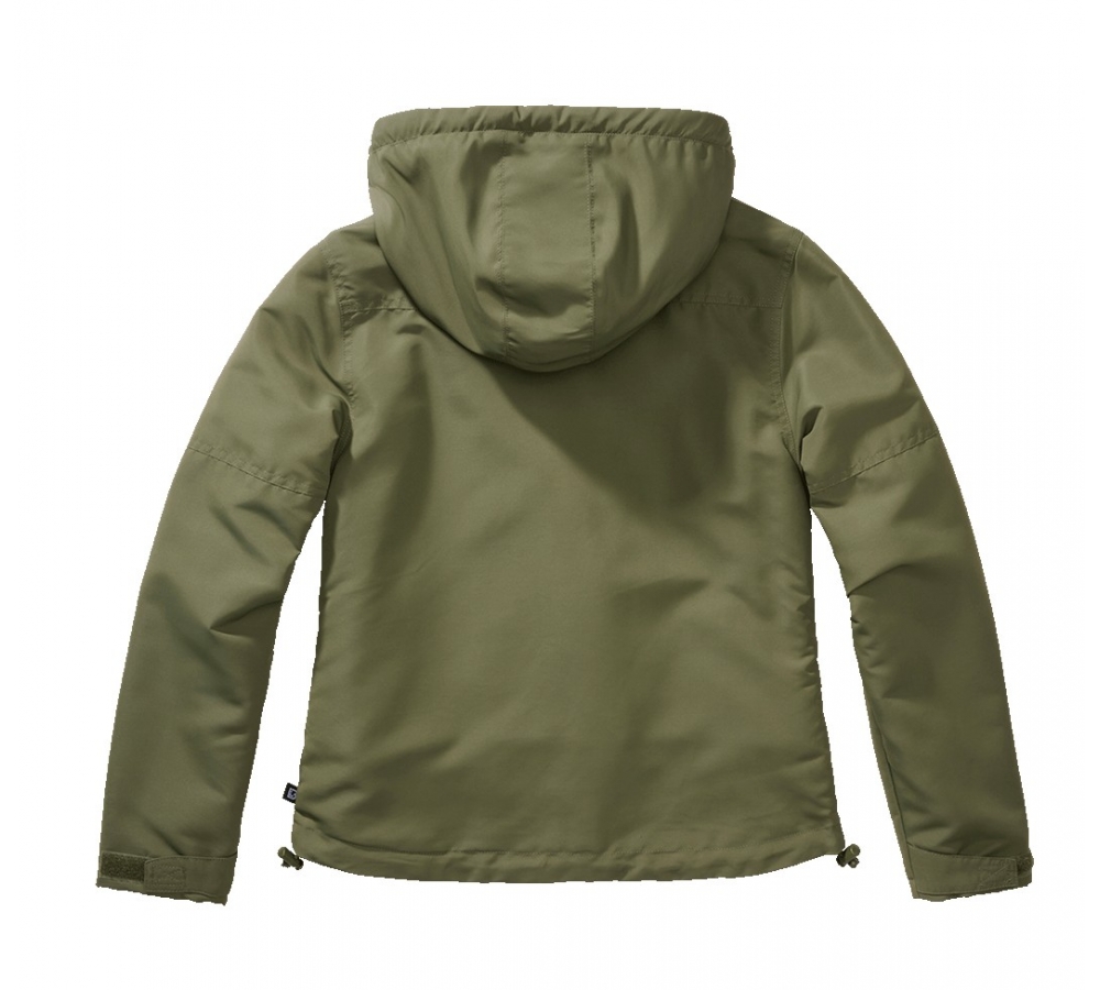 Women Frontzip Windbreaker olive