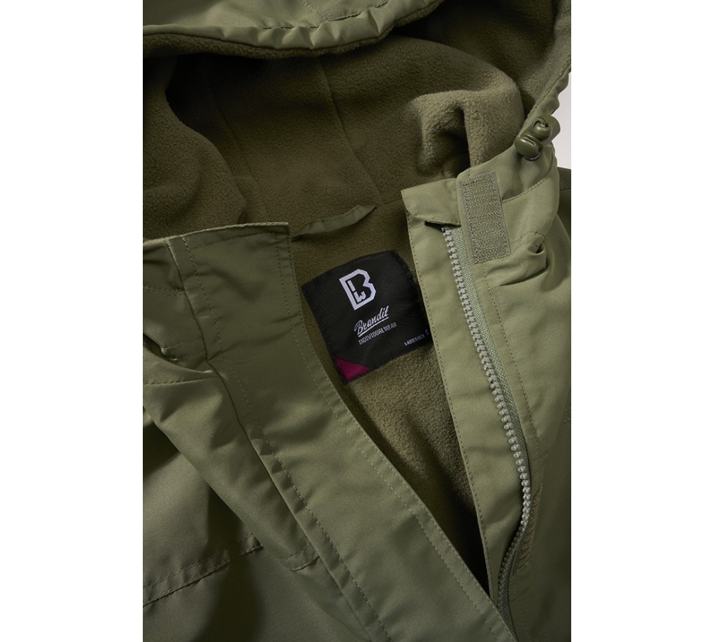 Women Frontzip Windbreaker olive