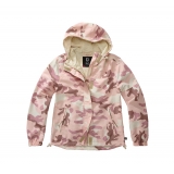 Women Summer Frontzip Windbreaker candy camo