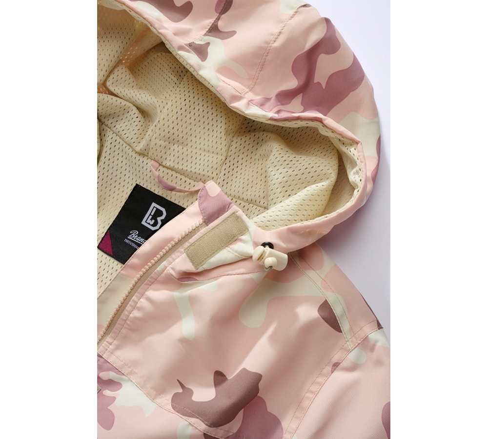 Women Summer Frontzip Windbreaker candy camo