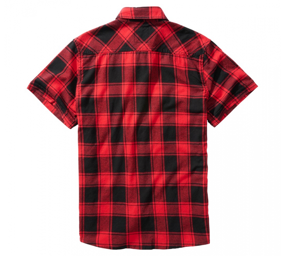 Check Shirt Short Sleeve red/black