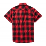 Check Shirt Short Sleeve red/black
