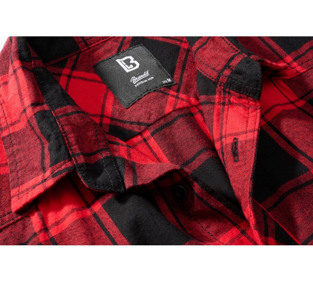 Check Shirt Short Sleeve red/black