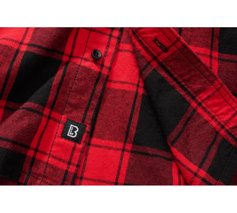 Check Shirt Short Sleeve red/black